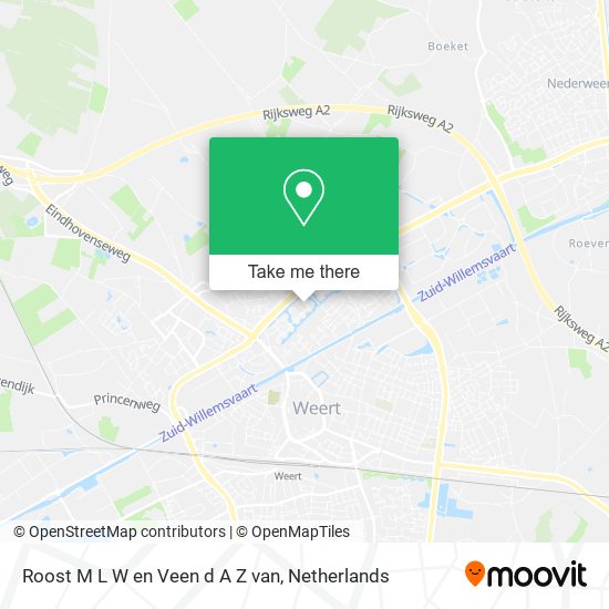 Roost M L W en Veen d A Z van map