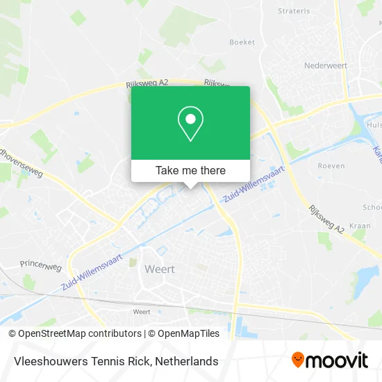 Vleeshouwers Tennis Rick map
