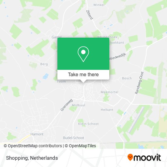 Shopping map