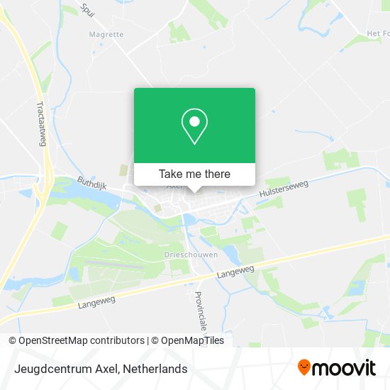 Jeugdcentrum Axel map