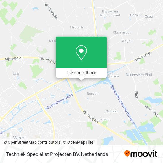 Techniek Specialist Projecten BV Karte