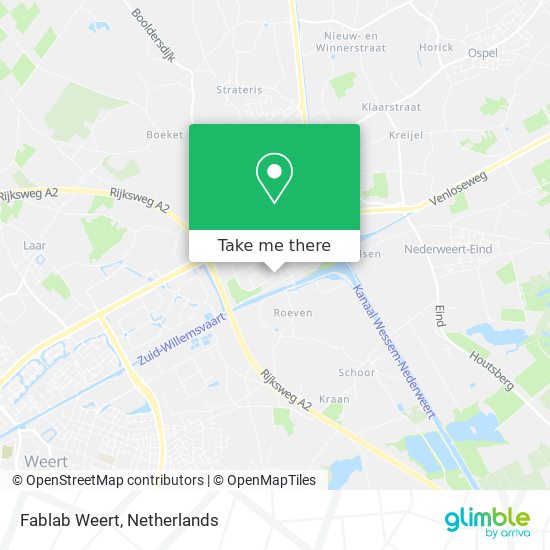 Fablab Weert map