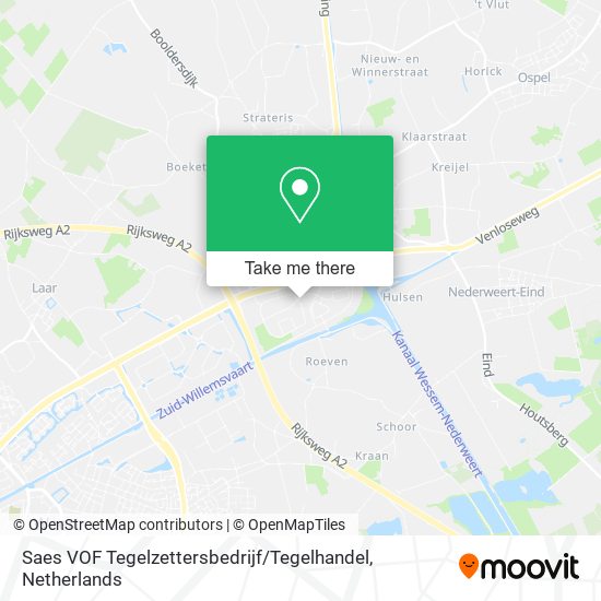 Saes VOF Tegelzettersbedrijf / Tegelhandel map