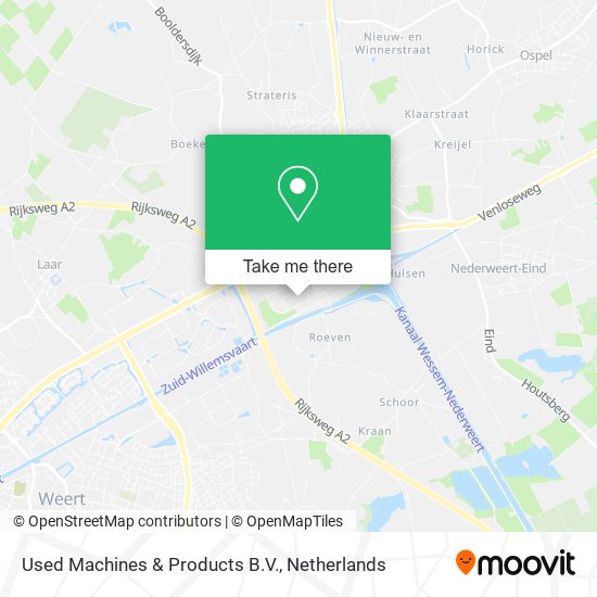 Used Machines & Products B.V. map