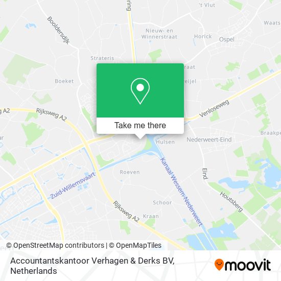 Accountantskantoor Verhagen & Derks BV map