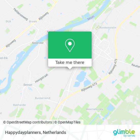 Happydayplanners map