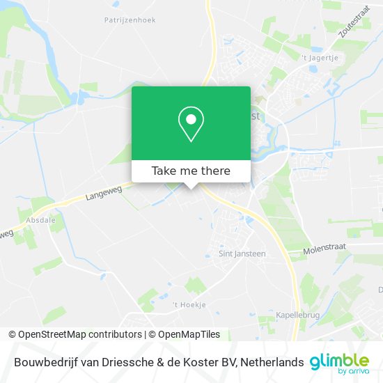 Bouwbedrijf van Driessche & de Koster BV Karte