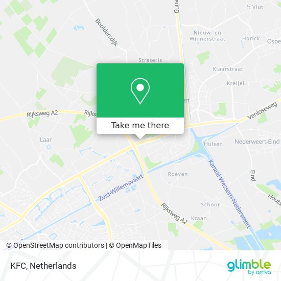 KFC map