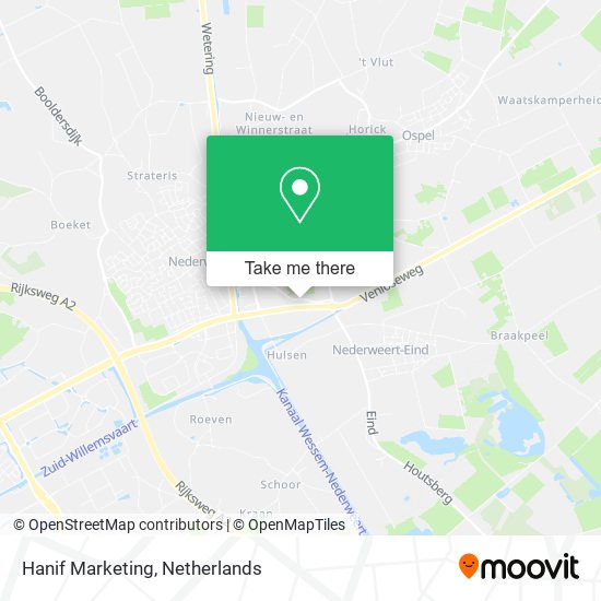 Hanif Marketing map