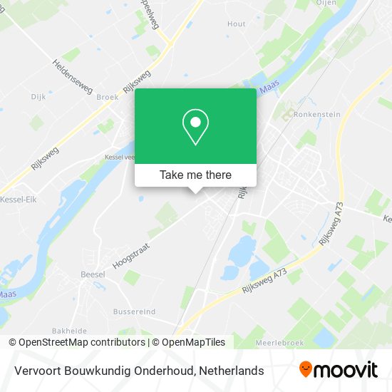 Vervoort Bouwkundig Onderhoud map