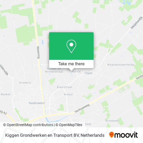 Kiggen Grondwerken en Transport BV map