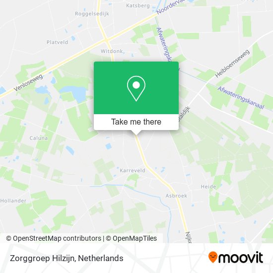 Zorggroep Hilzijn Karte