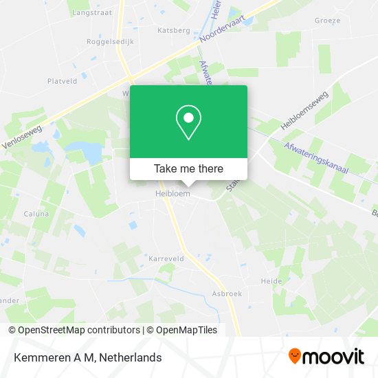 Kemmeren A M map