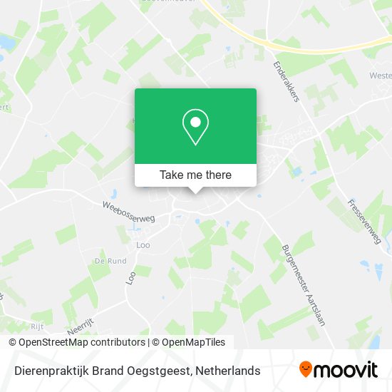 Dierenpraktijk Brand Oegstgeest map