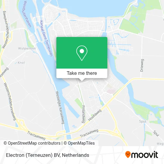 Electron (Terneuzen) BV map