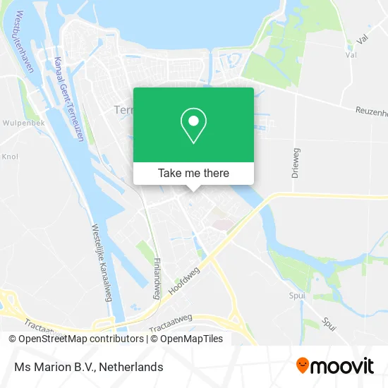Ms Marion B.V. map