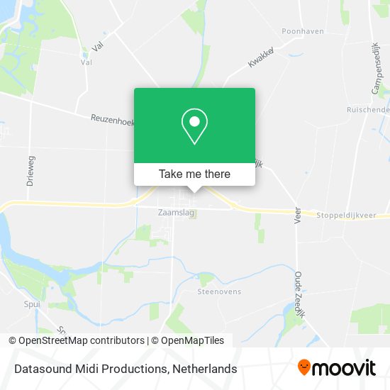 Datasound Midi Productions map