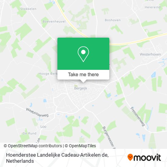 Hoenderstee Landelijke Cadeau-Artikelen de map