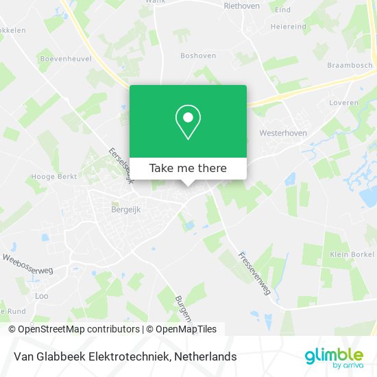 Van Glabbeek Elektrotechniek Karte