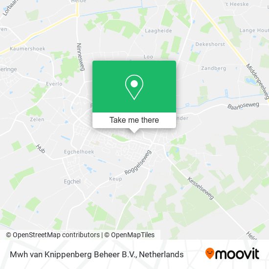 Mwh van Knippenberg Beheer B.V. map