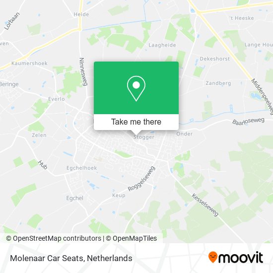 Molenaar Car Seats map