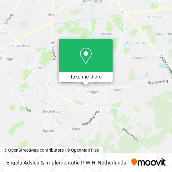 Engels Advies & Implementatie P W H map