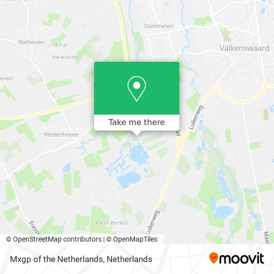 Mxgp of the Netherlands map