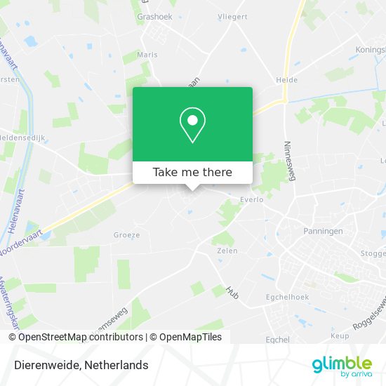 Dierenweide map