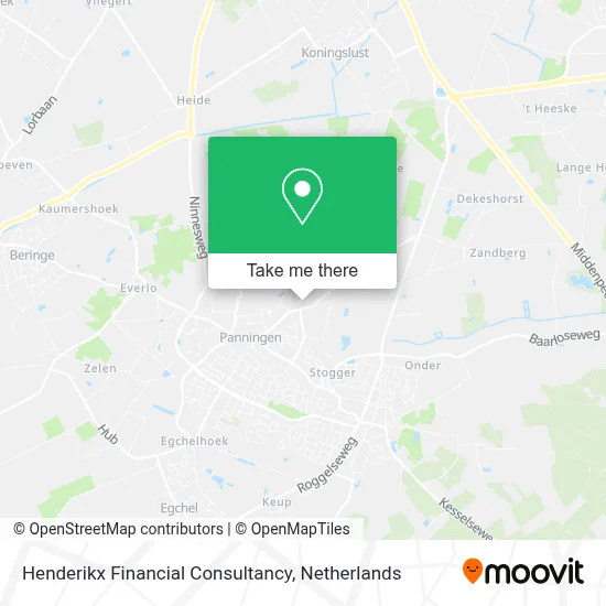 Henderikx Financial Consultancy map