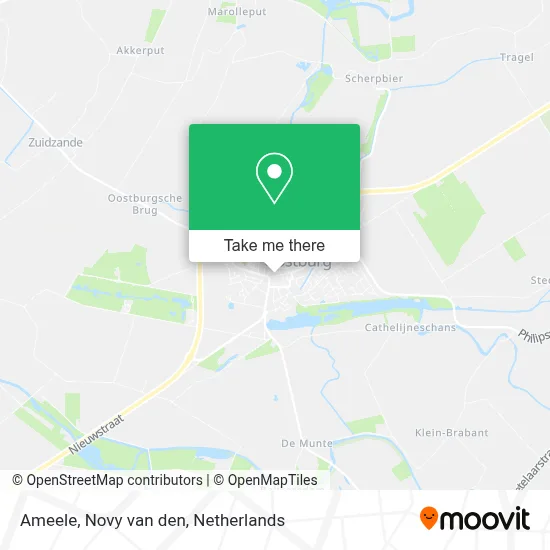 Ameele, Novy van den map
