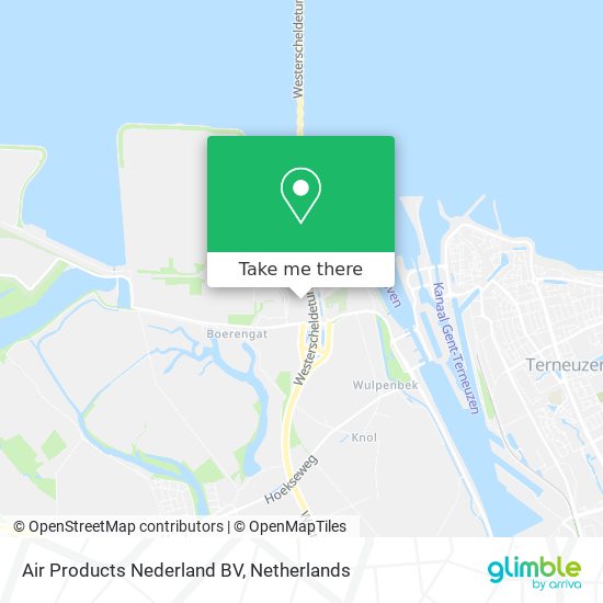 Air Products Nederland BV map