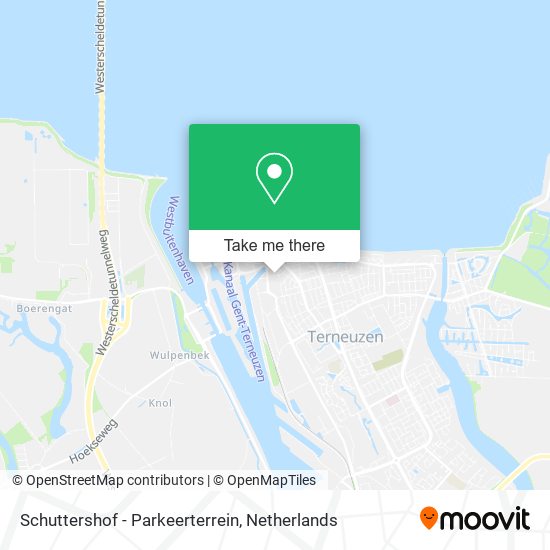 Schuttershof - Parkeerterrein map