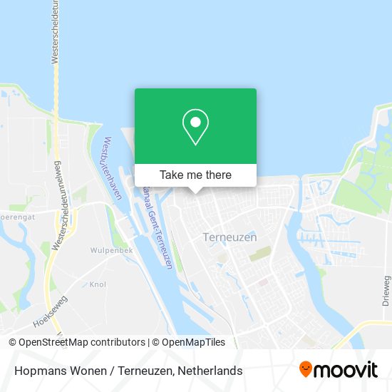 Hopmans Wonen / Terneuzen Karte