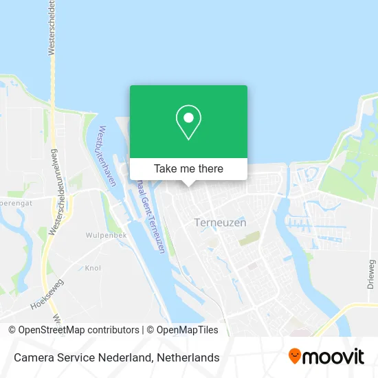 Camera Service Nederland map
