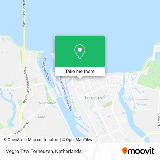 Vegro Tzw Terneuzen Karte