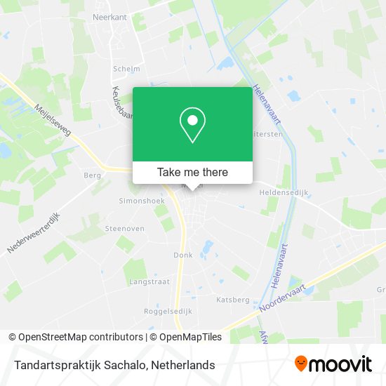 Tandartspraktijk Sachalo map