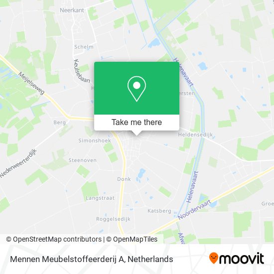 Mennen Meubelstoffeerderij A map