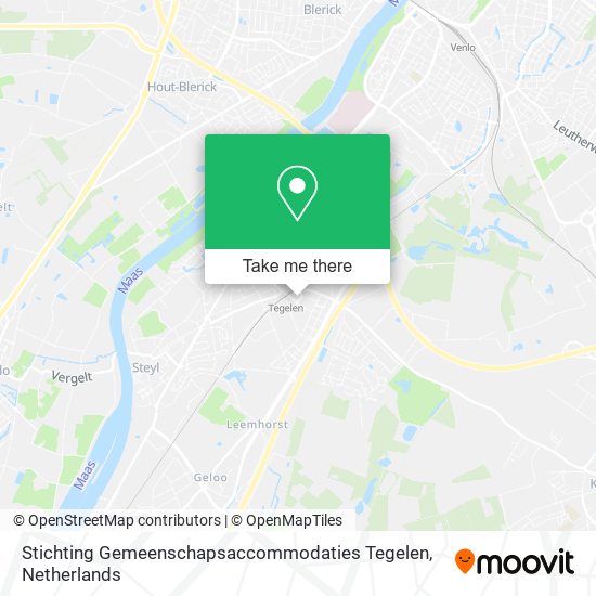Stichting Gemeenschapsaccommodaties Tegelen map