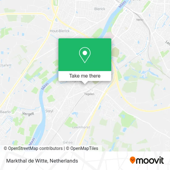 Markthal de Witte map