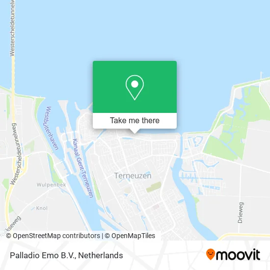 Palladio Emo B.V. map