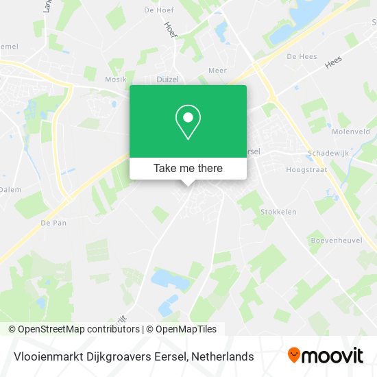 Vlooienmarkt Dijkgroavers Eersel map