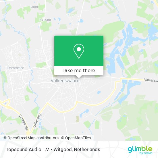 Topsound Audio T.V. - Witgoed map