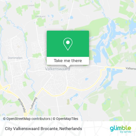 City Valkenswaard Brocante map