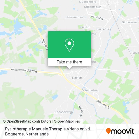 Fysiotherapie Manuele Therapie Vriens en vd Bogaerde map