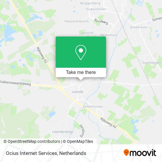 Ocius Internet Services map