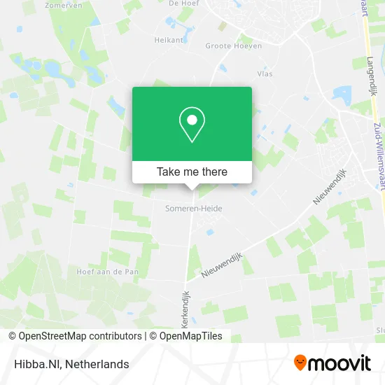 Hibba.Nl map