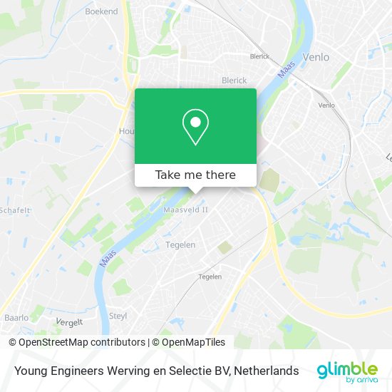 Young Engineers Werving en Selectie BV Karte