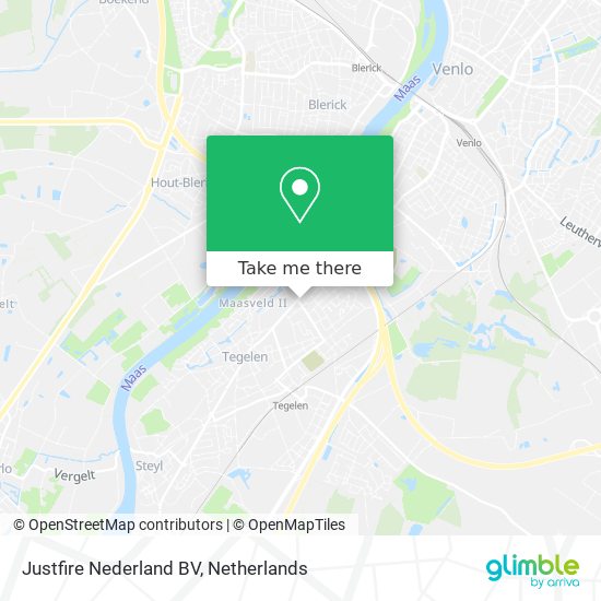 Justfire Nederland BV map