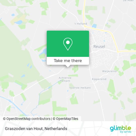 Graszoden van Hout Karte