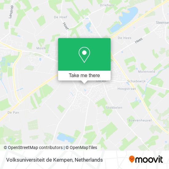 Volksuniversiteit de Kempen map